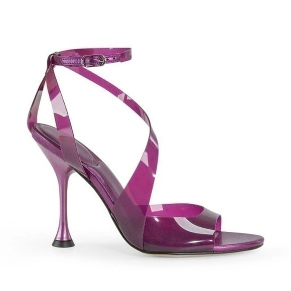 MARC FISHER Purple Claudie Strappy Jelly Sandal - Picture 1 of 16